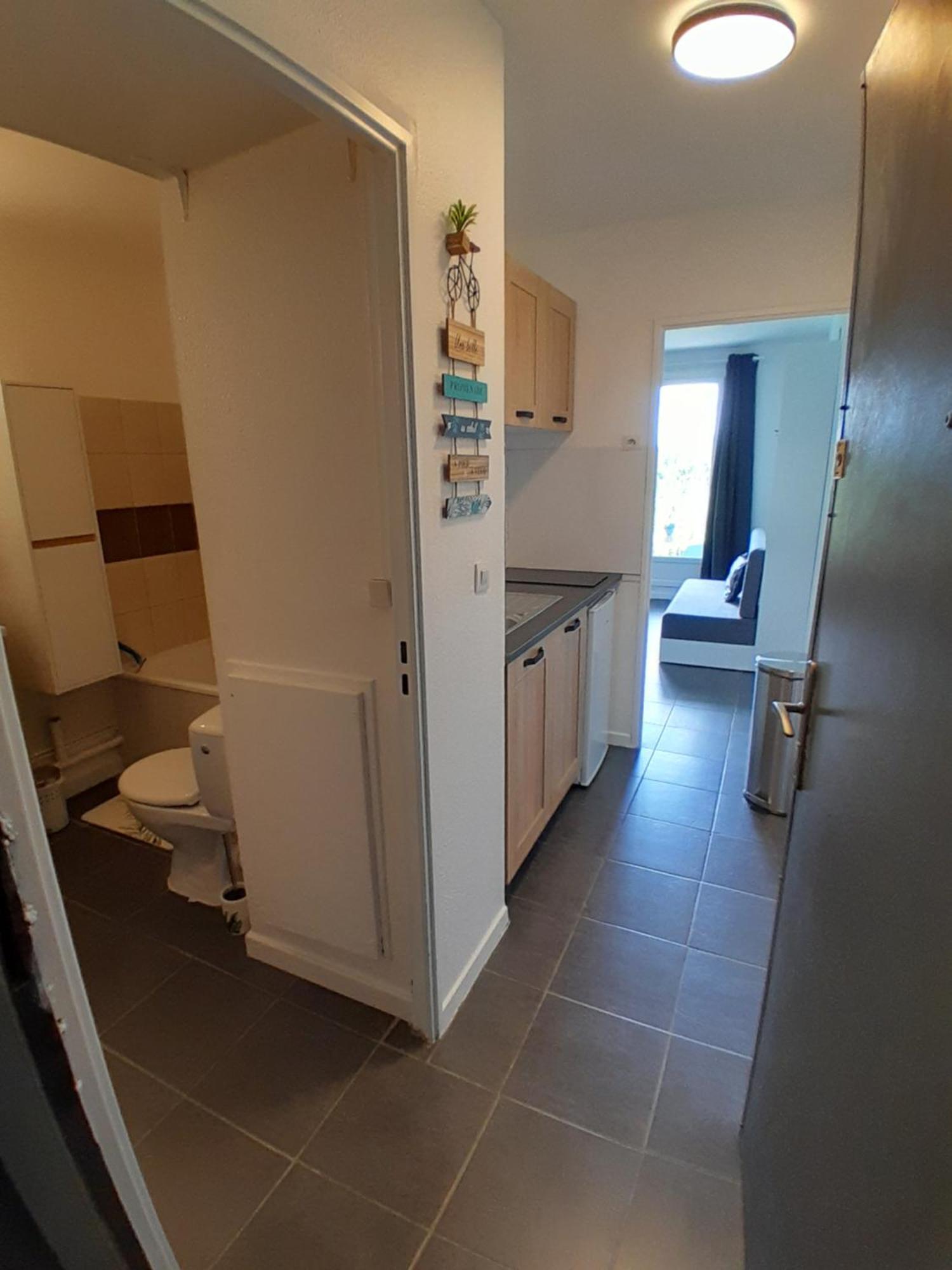 Studio Balcon Narbonne Centre Exterior foto